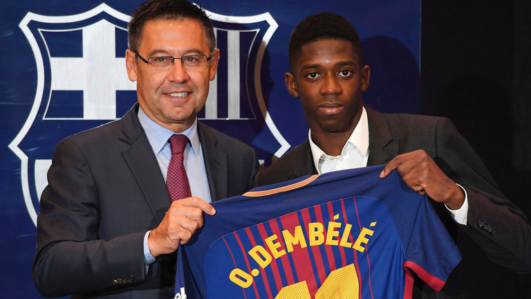 Kthehet blerja rekord e Barcelonës, Dembele gati për të luajtur
