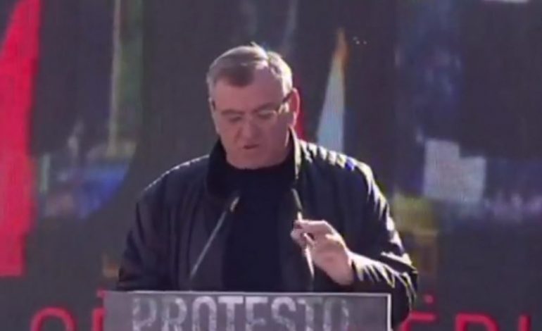 PROTESTA/ Agron Duka: Kjo është një QEVERI fiktive, nuk ka më drejtësi