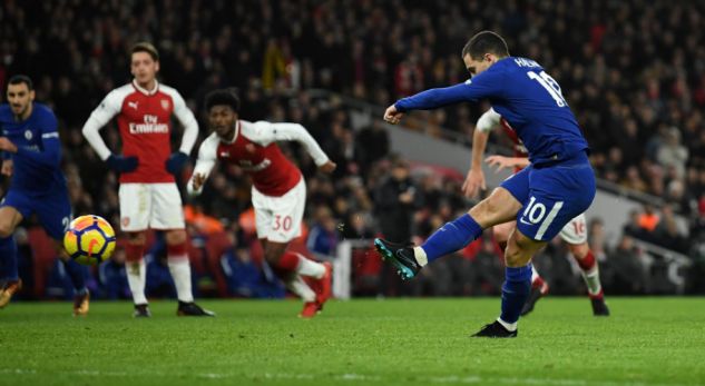 Dramatike dhe spektakolare, Arsenal dhe Chelsea ndajnë nga 1 pikë në derbin e Londrës