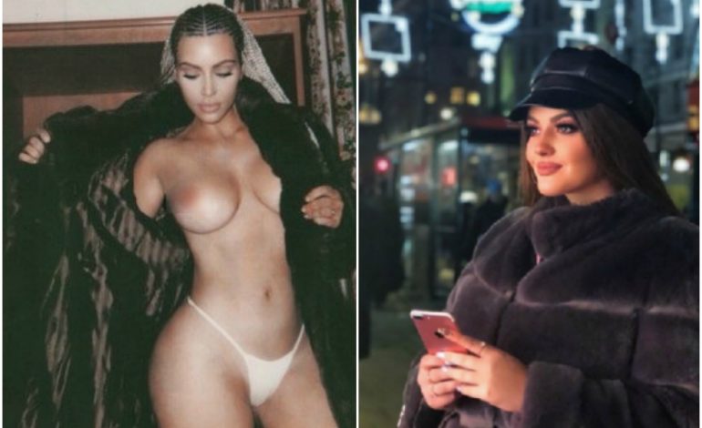 Kim Kardashian poston foton topless, Enca i lë komentin e papritur (FOTO)