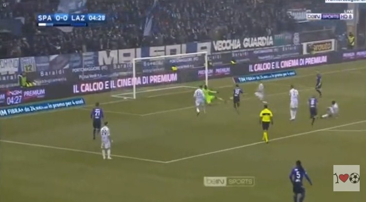 (VIDEO) Lazio i pamërshishëm ndaj Spal, e ndëshkon që në start