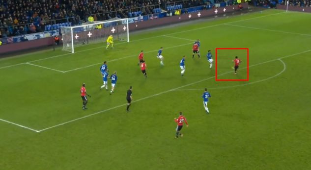 VIDEO/ Manchester United në epërsi ndaj Everton, Martial autor i golit