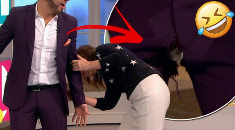 Nuk duhet humbur! Moderatorit të njohur i grisen pantallonat LIVE në emision (VIDEO)