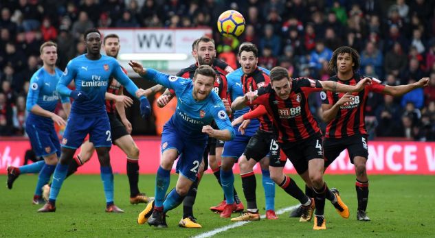 (FOTO) Bournemouth – Arsenal, notat e Mustafit dhe Xhakës
