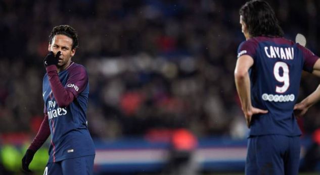 Neymar shënon katër gola, por vërshëllehet nga tifozët e PSG për shkak të Cavanit