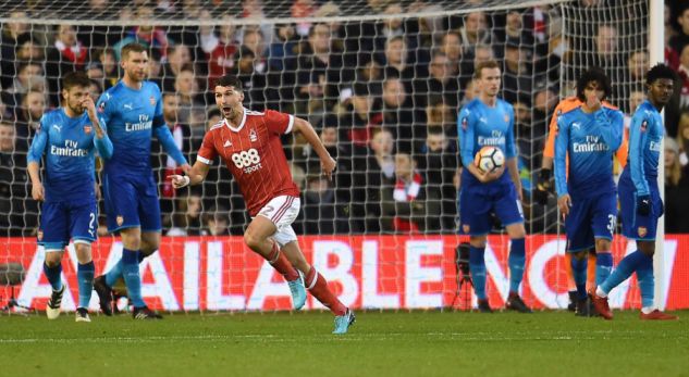 Nottingham spektakolar ndaj Arsenal, Wenger eliminohet nga FA Cup