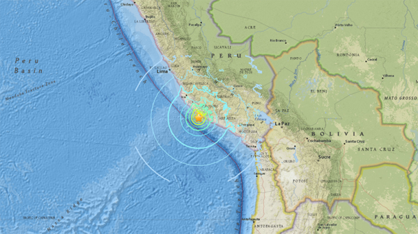 Tërmet i fuqishëm në Peru, dy të vdekur, dhjetëra të plagosur
