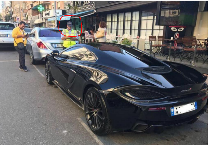Polici afrohet t’i vërë gjobë super “bishës” luksoze në Bllok, i “ikën mendja” kur mëson se kush është pronari