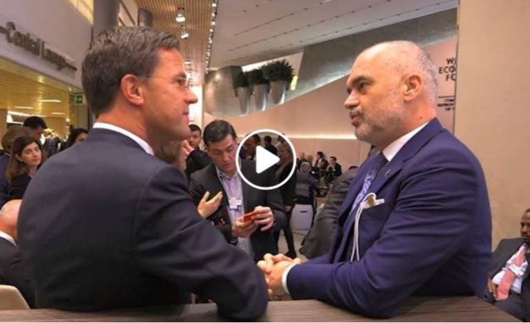 RAMA NË DAVOS/ “Takim kokë më kokë” me homologun kroat. Ecuria në BE dhe negociatet ishin …