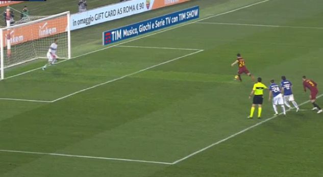 VIDEO/ Penallti për Romën, Florenzi godet dobët