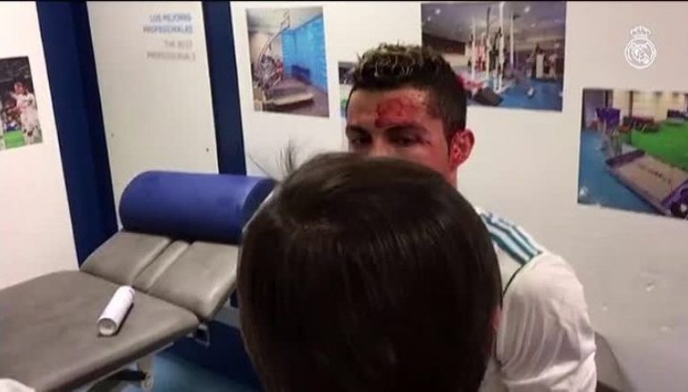(VIDEO) Publikohen momentet kur Cristiano Ronaldo filmote veten, pas dëmtimit të rëndë