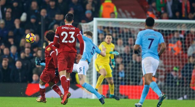 Liverpool-City/ Njihuni me notat e lojtarëve, Salah dhe Chamberlain më të mirët