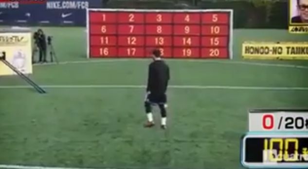 VIDEO/ Messi i jashtëzakonshëm, shihni ç’bën në stërvitje