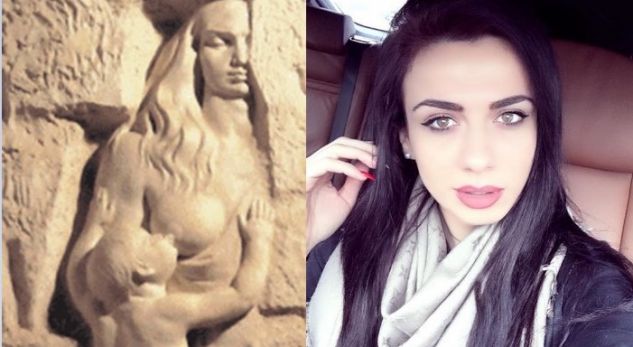Xhensila Pere si “Rozafa”, nxjerr në shesh gjoksin bombastik (FOTO)