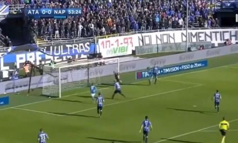 Pritja spektakolare ndaj Napolit, Berisha vlerësohet si më i miri i Atalantës (VIDEO)