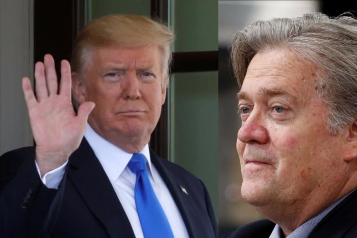 Ish strategu i Donald Trump, Steve Bannon merret në pyetje lidhur me hetimet për Rusinë