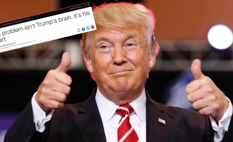 Analiza e CNN/ Problemi i Donald TRUMP nuk është truri, por ZEMRA e tij