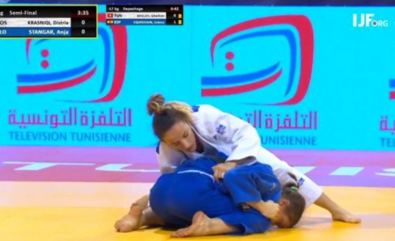 Triumfon Distria Krasniqi, siguron medaljen e argjendtë