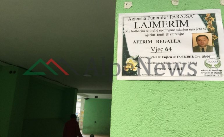 VRASJA/ Percillet për në banesën e fundit biznesmeni i ekzekutuar me plumb në kokë. DETAJET E REJA