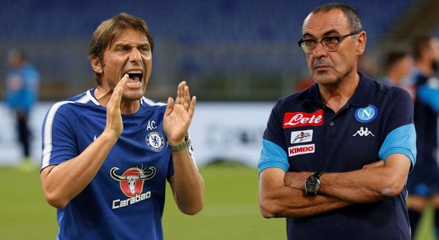 Sarri shihet pasardhësi i Contes te Chelsea