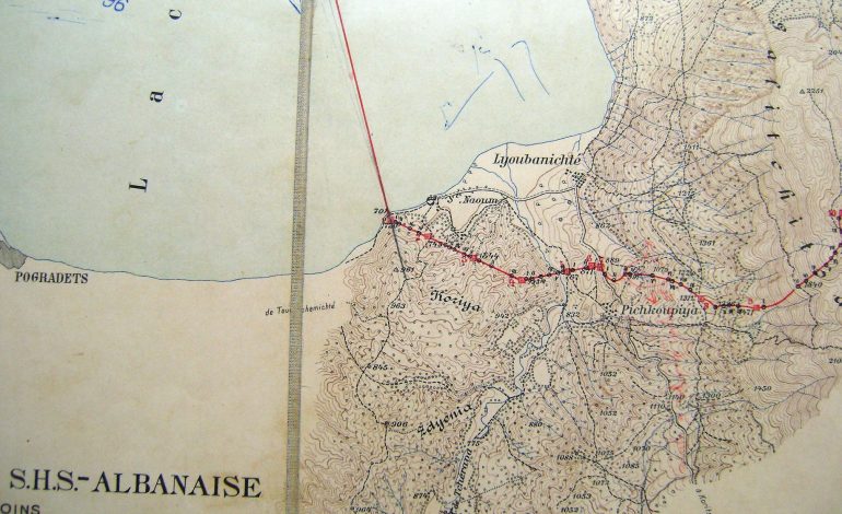 Caktimi i kufijve për Shqipërinë, historiani publikon hartën e komisionit në vitin 1925