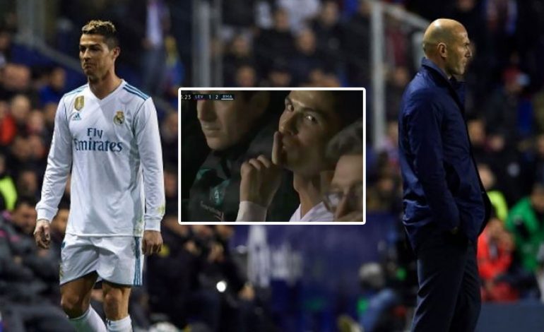 VIDEO/ Zidane e zëvendësoi, Ronaldo ia nxjerr inatin kameramanit