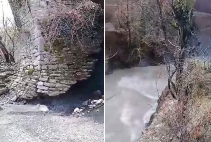 PAMJET E URES HISTORIKE TË ZAGORISË/ Dje u filmua për herë të fundit, sot nuk ekziston më
