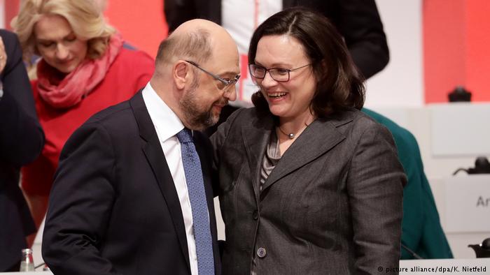 Ndryshime të shpejta në SPD, Andrea Nahles pritet të marrë drejtimin e partisë
