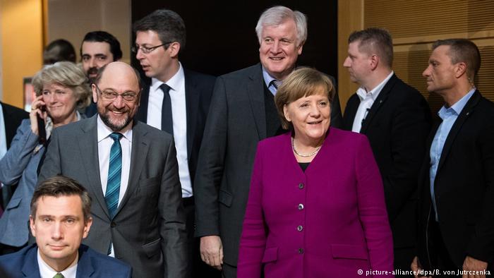Më në fund në Gjermani, arrihet marrëveshja për koalicon qeveritar mes Merkel dhe Schulz
