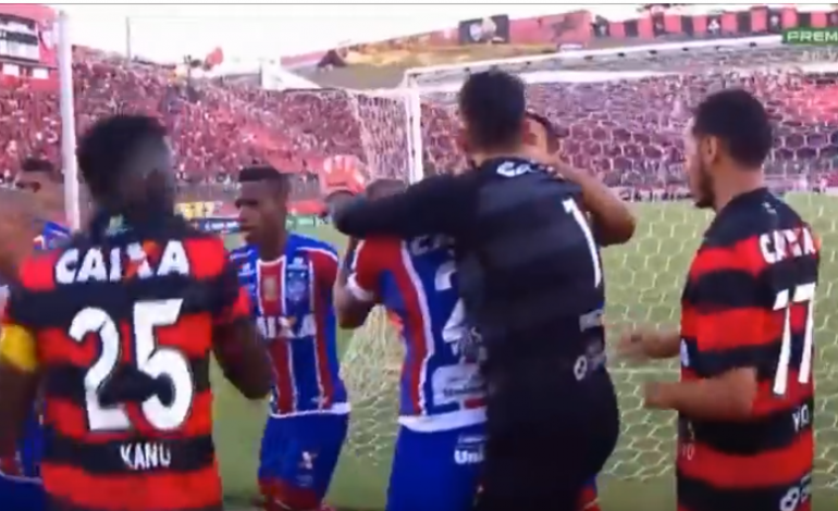 7 kartonë të kuq, ndërpritet ndeshja në kampionatin brazilian (Video)