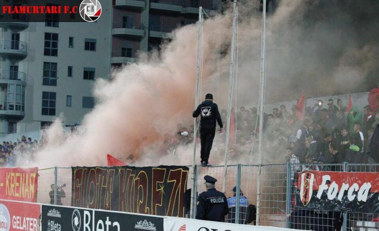 UEFA mund t’i përjashtojë për 10 vite, tifozët e Flamurtarit: SkënderBET kategoria inferiore të pret (FOTO)