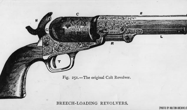 Pistoleta me pesë fishekë e shpikur para 182 viteve
