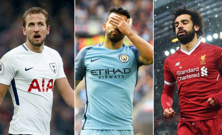 (FOTO) Golashënuesit më të mirë në Premier League, garë e ashpër mes Kane, Salah dhe Agueros