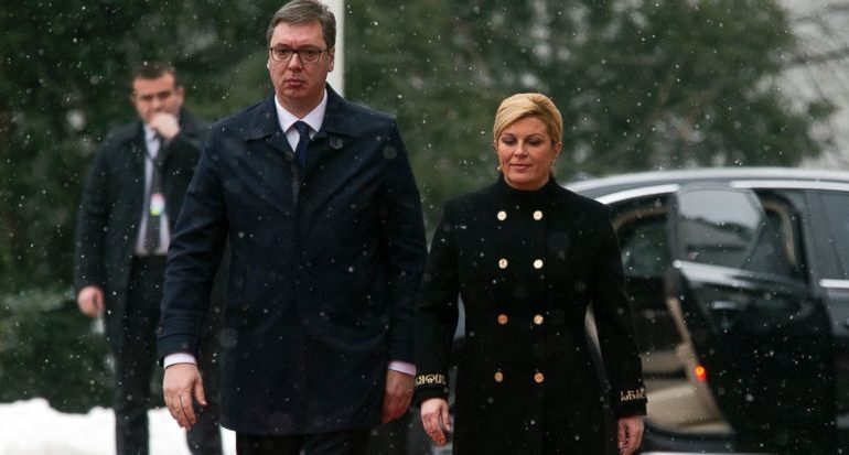 Vuçiç vizitë zyrtare në Kroaci për uljen e tensioneve mes dy vendeve