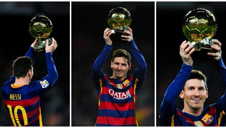 Messi emëron katër lojtarët që mund ta rivalizojnë për Topin e Artë në vitin 2018