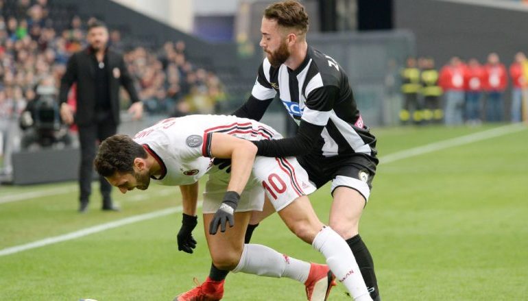 Milan i ‘pafat’ ndaj Udineses, autogoli i Donnarummas i mohon fitoren e katërt radhazi