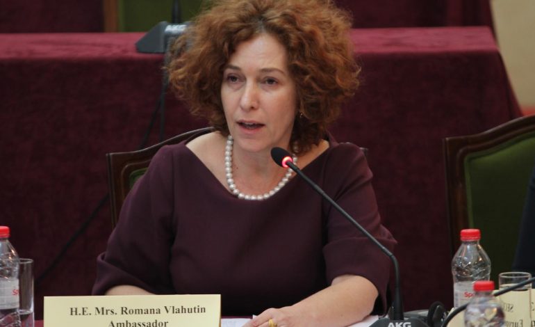 Takimi Shqipëri-BE/ Ambasadorja Romana Vlahutin flet për çështjen “Tahiri”