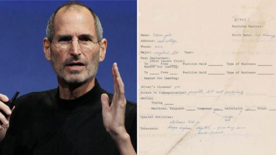 FAKSIMILE: Kur i “papuni” Steve Jobs aplikonte për të siguruar një vend pune