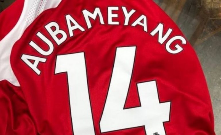 Aubameyang ndryshon numrin e fanellës tek Arsenali, nuk i pëlqente ‘14-ta’
