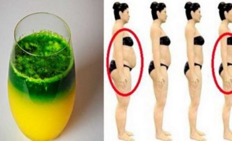 Receta 2 minutëshe që eliminon dhjamin e barkut në shumë pak kohë