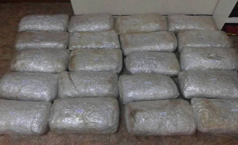 Makinën me 100 kilogram HASHASH në kufirin grek. Arrestohet 26-vjeçari shqiptar (FOTO)