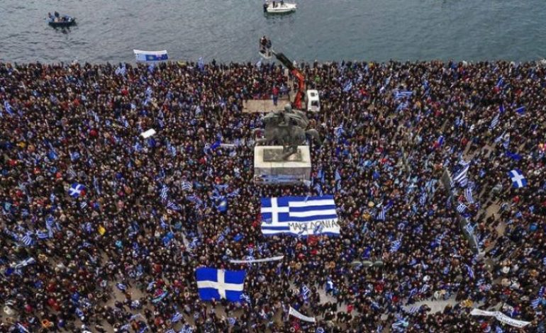 “Jo emri Maqedoni”/ 1 milion grekë protestojnë në Athinë (VIDEO)