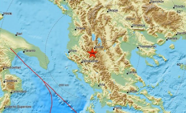 Lëkundet SHQIPERIA/ Një tërmet i fortë ka prekur këto zona, ku ishte epiqendra