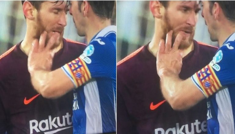 Edhe durimi i Messit ka fund, argjentinasi dhe kapiteni i Espanyolit konfrontohen në fund të ndeshjes (VIDEO)