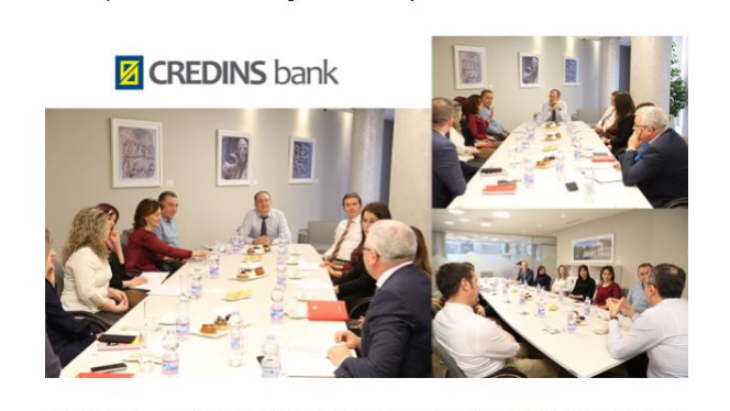 Eksperienca e klientëve në degë në fokus të Drejtuesve Ekzekutivë të CREDINS BANK