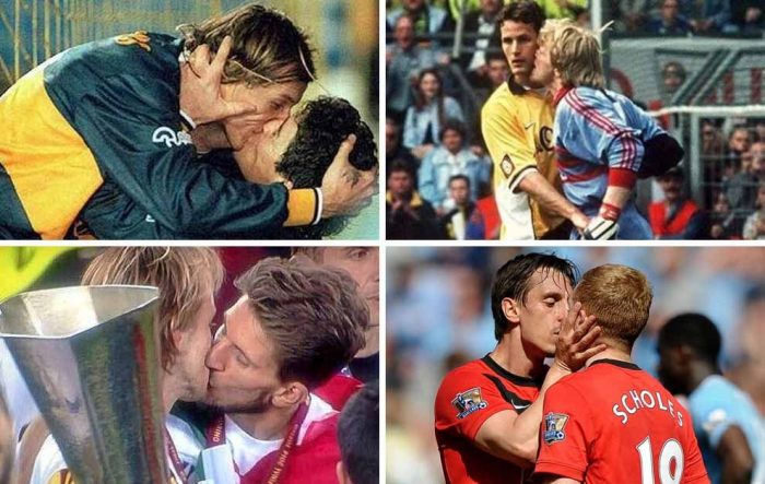 VIDEO/ Këto janë puthjet më “romantike” të historisë së futbollit