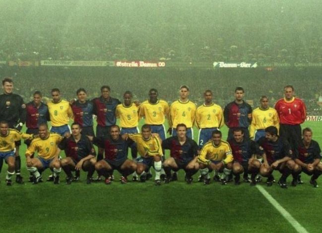 VIDEO/ Barcelona – Brazil u luajt në vitin 1999 . Ndeshja më e çuditshme që keni parë ndonjëherë