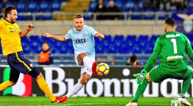 Lazio fiton pas tre humbjeve, zbret Interin në vendin e pestë