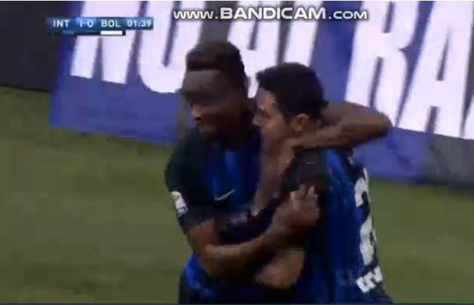 VIDEO/ Inter shënon me shpejtësi ndaj Bolognas, Eder autor i golit