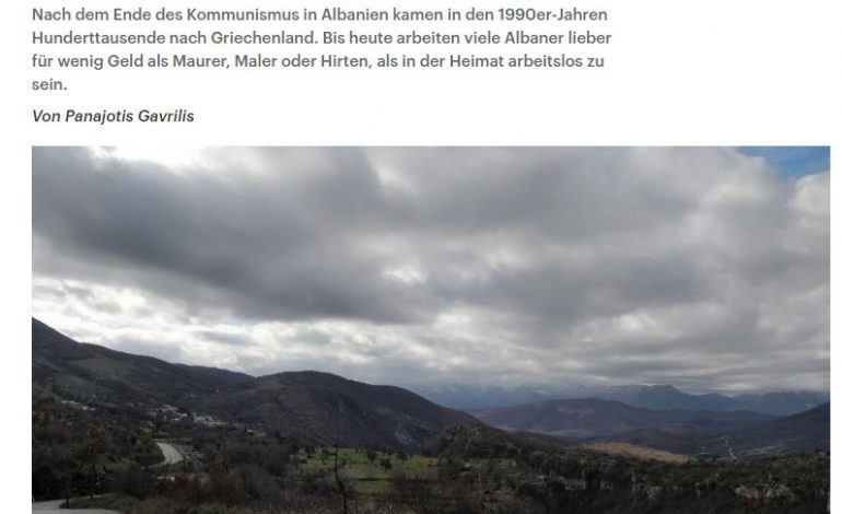 Media gjermane: Shqiptarët më mirë rrinë barinj në Greqi se të papunë në atdhe